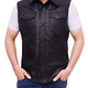 Illustration for article titled New Men’s Vin Diesel XXX Return of Xander Cage Black Biker Leather Vest Jacket